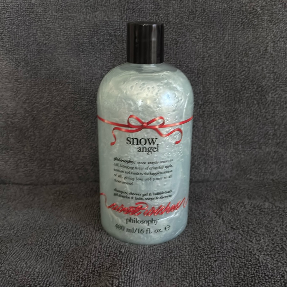 Philosophy shampoo, shower gel and bubble bath
